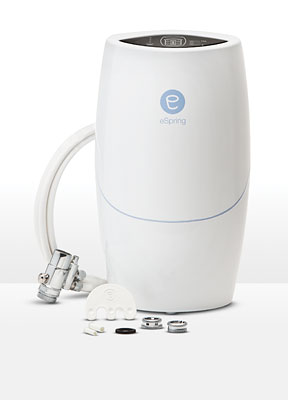 eSpring®  Water Treatment System – Above Counter Unit with Diverter Kit